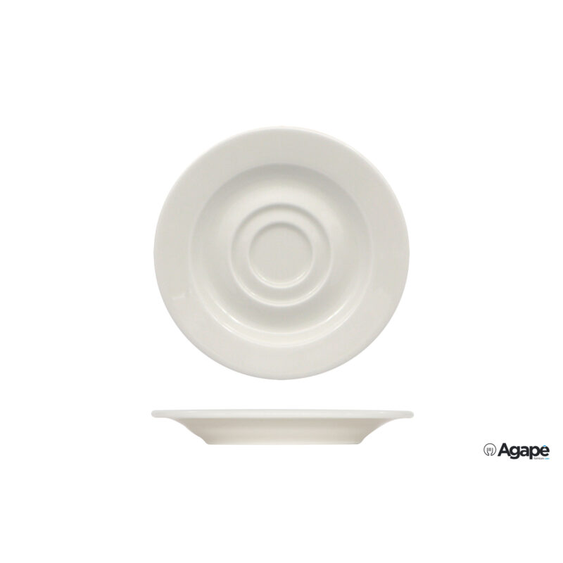 Prime-Piatto Per Tazza Caffe Cm 13 - Allumina