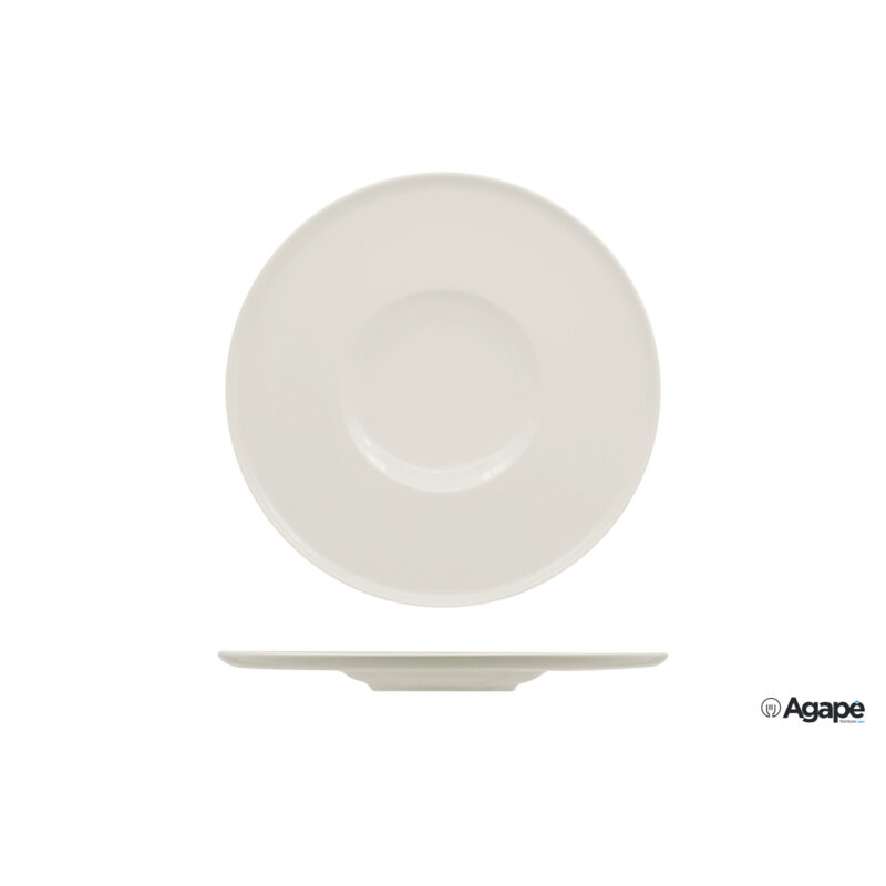 Privilege - Piatto Piano Gourmet Cm 28- Allumina