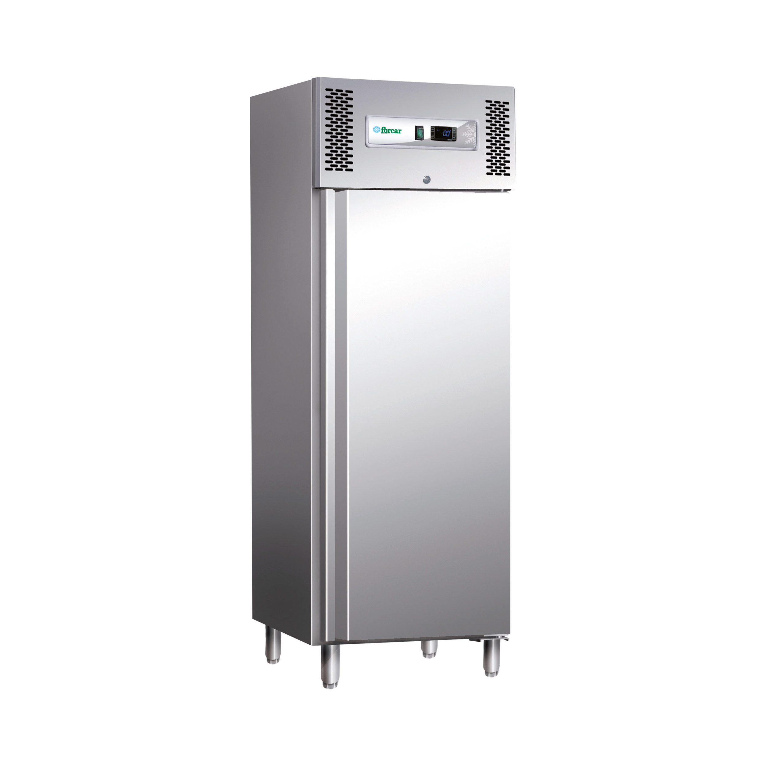 G-GN600TN-BT_armadio_refrigerato_refrigerated_cabinet_forcar_refrigeration Armadio Refrigerato Inox Ventilato G-GN600TN - Forcar Refrigeration - immagine 1