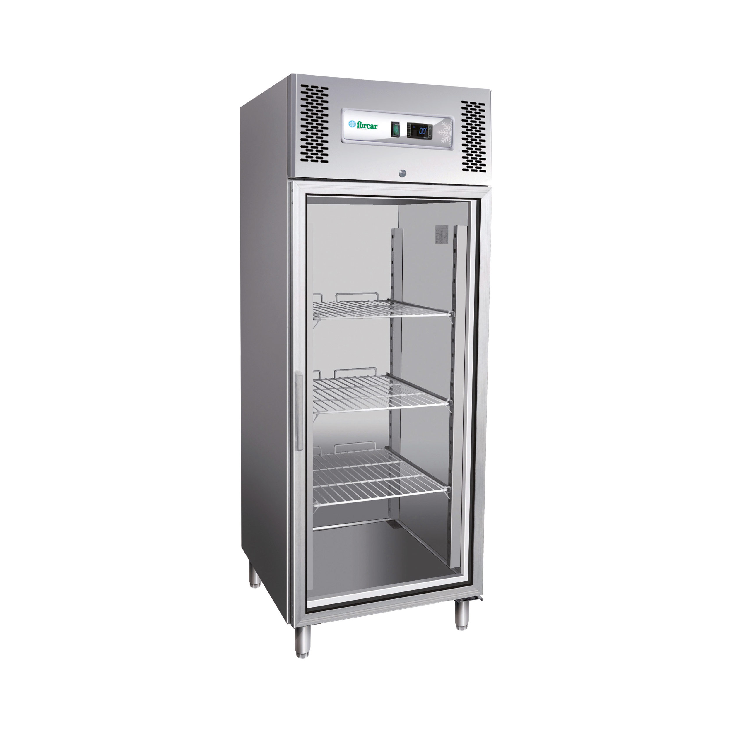 G-GN650TNG-BTG_armadio_refrigerato_refrigerated_cabinet_forcar_refrigeration Armadio Refrigerato Gn2/1 Inox Ventilato G-GN650TNG - Forcar Refrigeration - immagine 1