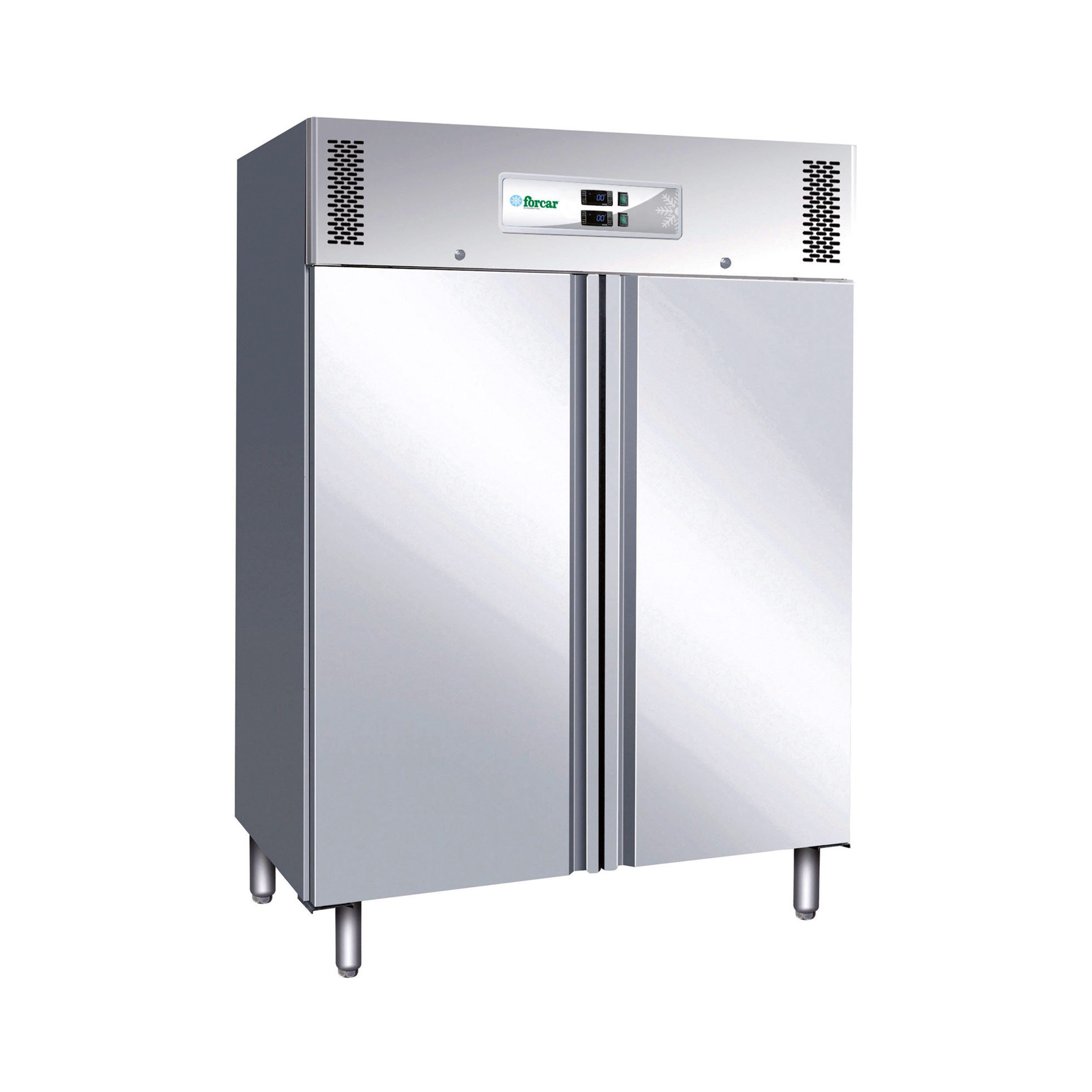 G-GNV1200DT_armadio_refrigerato_refrigerated_cabinet_forcar_refrigeration Armadio Refrigerato Gn2/1 Inox Ventilato G-GNV1200DT - Forcar Refrigeration - immagine 1