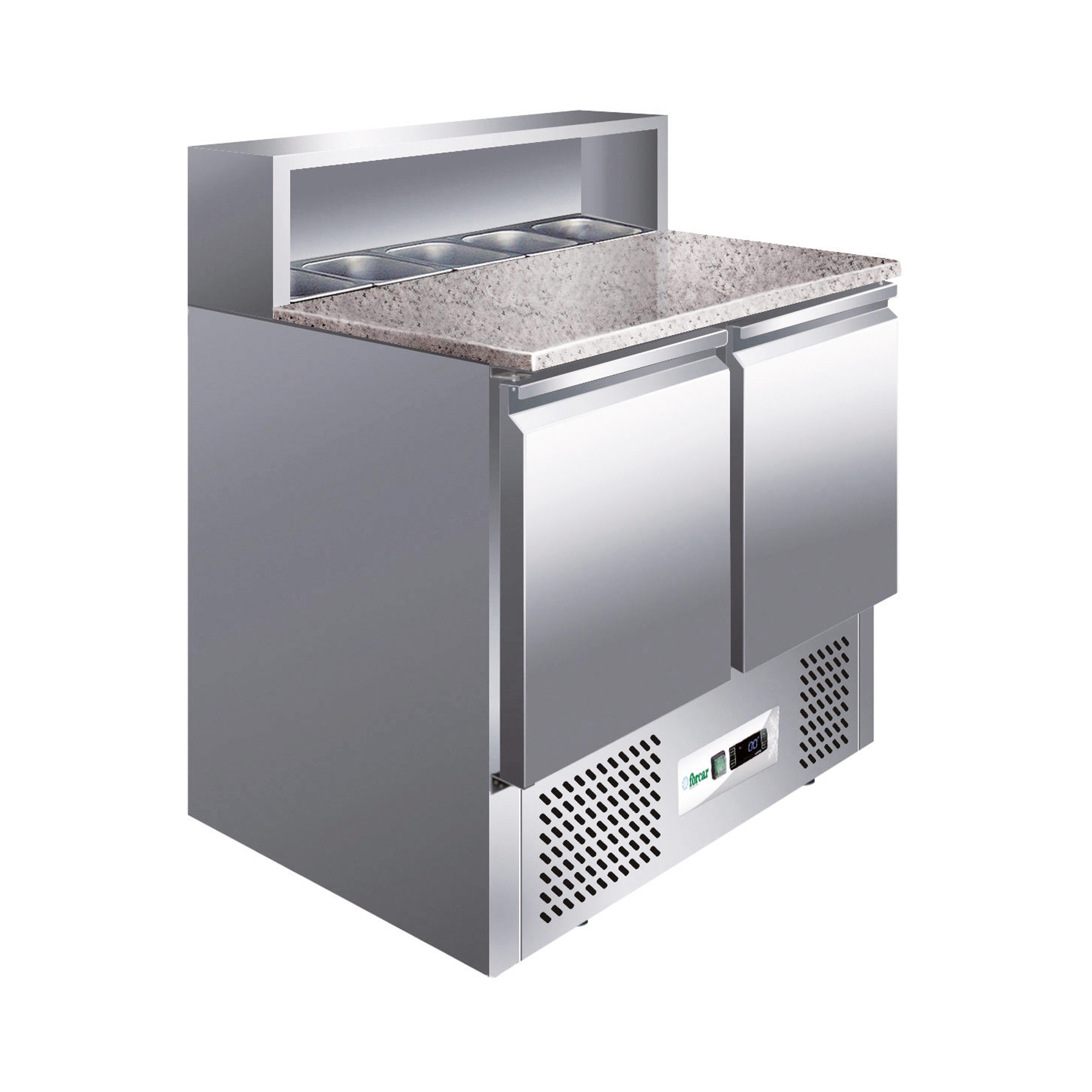 G-PS900_saladette_refrigerate_refrigerated_saladettes_forcar_refrigeration Saladette Refrigerata Statica G-PS900 - Forcar Refrigeration - immagine 1