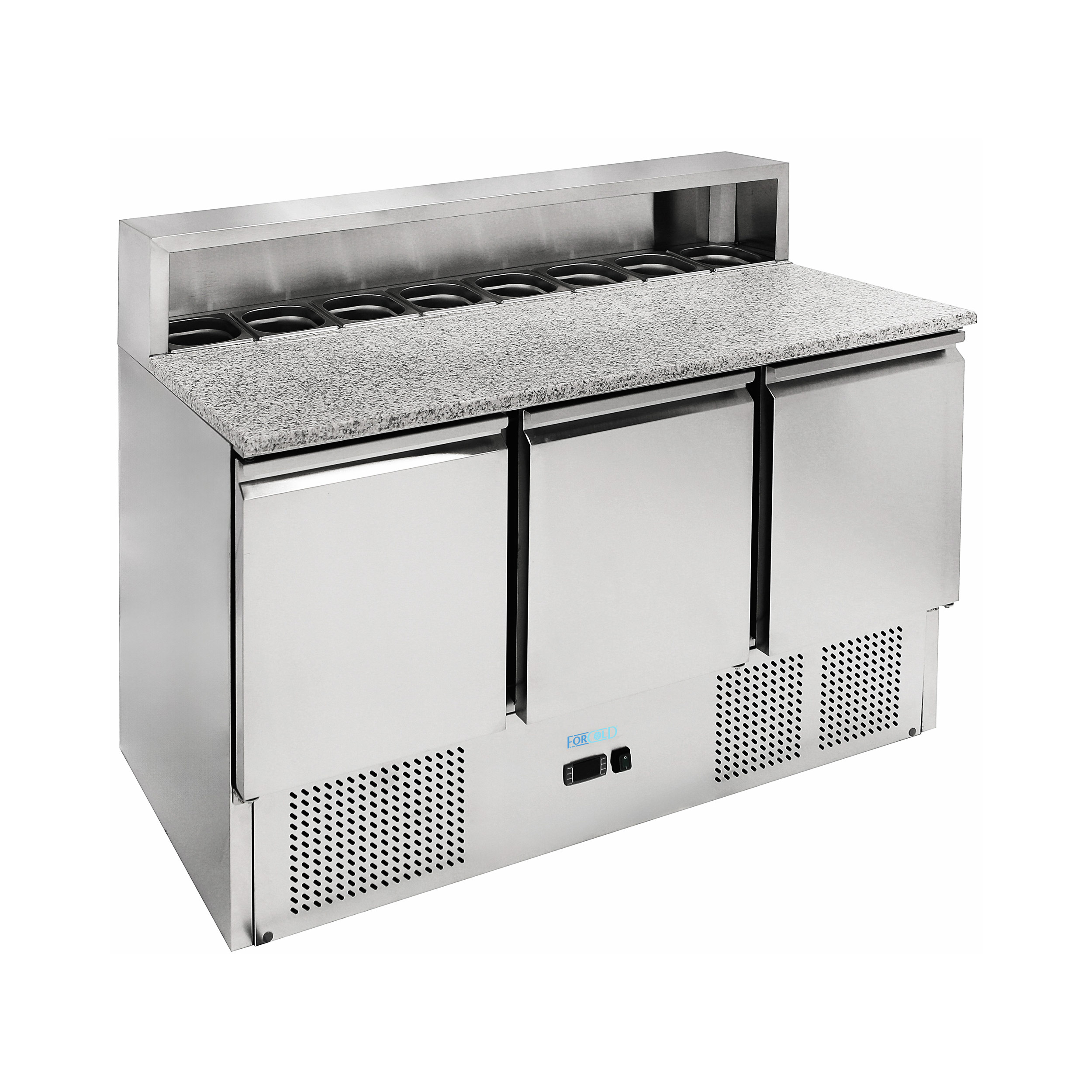 G-PS903-FC_saladette_refrigerate_refrigerated_saladettes_forcold Saladette Refrigerata Statica G-PS903-FC - Forcold - immagine 1