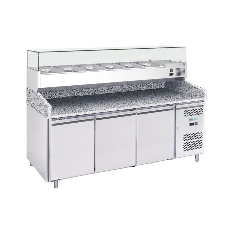 Banco Pizza Refrigerato Ventilato G-PZ3600TN-FC - Forcold