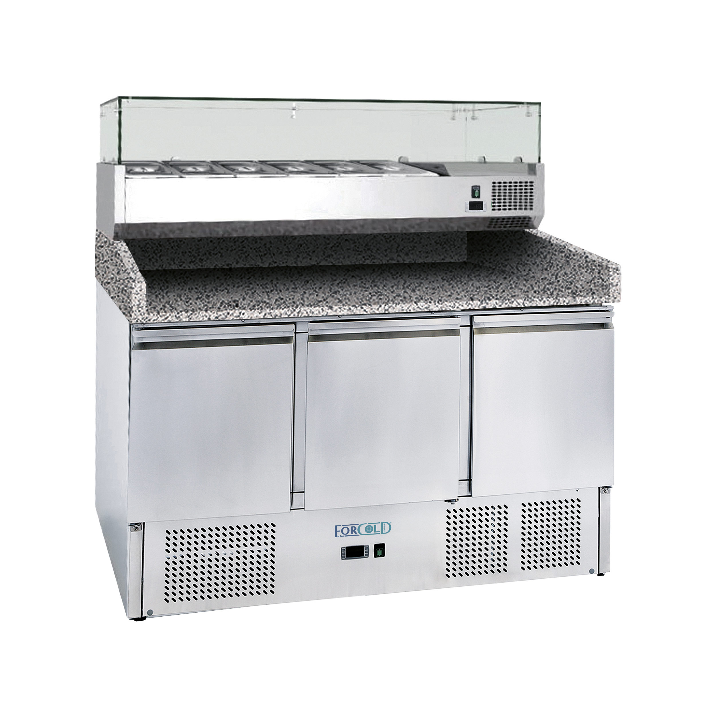 G-S903PZ-FC_banchi_pizza_pizza_counters_forcold Banco Pizza Refrigerato Statico G-S903PZ-FC - Forcold - immagine 1