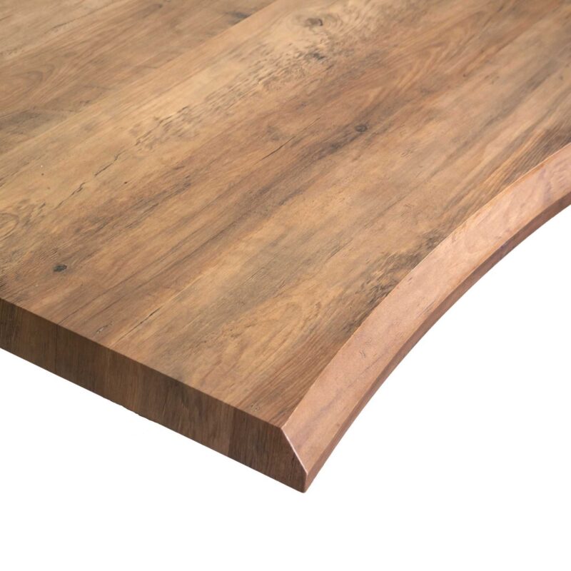 Top tavolo legno Canberra noce quadro cm70x70x4