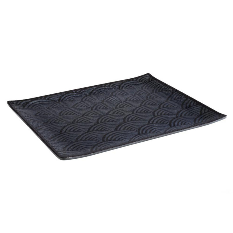 Dark Wave-teglia GN 1.2 Melamina cm 32,5X26,5 H.2