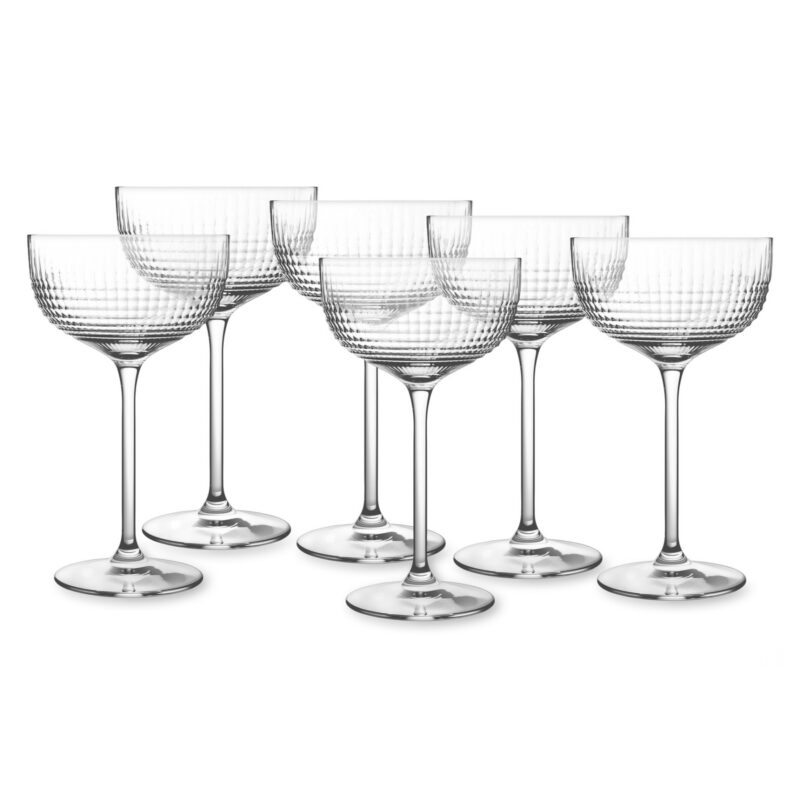 Disco - Confezione 6 Calici Champagne CL 21 cm 9 H.16