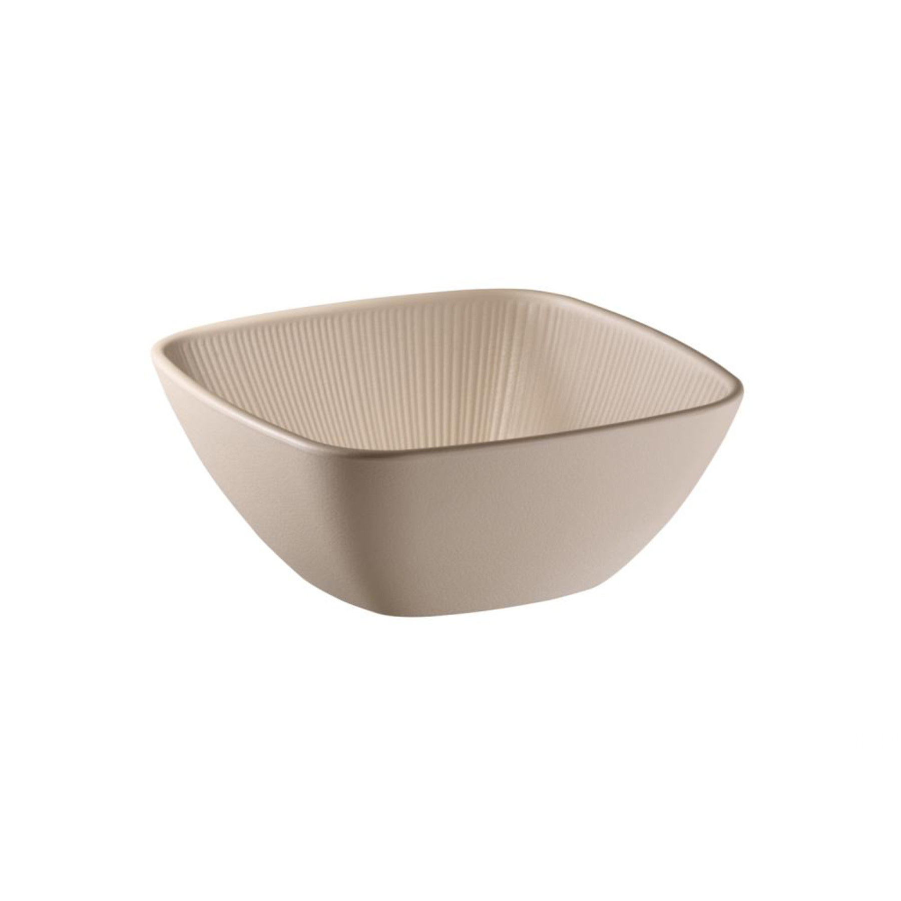 NERO-BOWL-MEL.BEIGE-CM-19-5X19-5H.8-LT.1-5_25389_ADL_G Sand-insalatiera Melamina Beige cm 19,5X19,5XH.8 - immagine 1