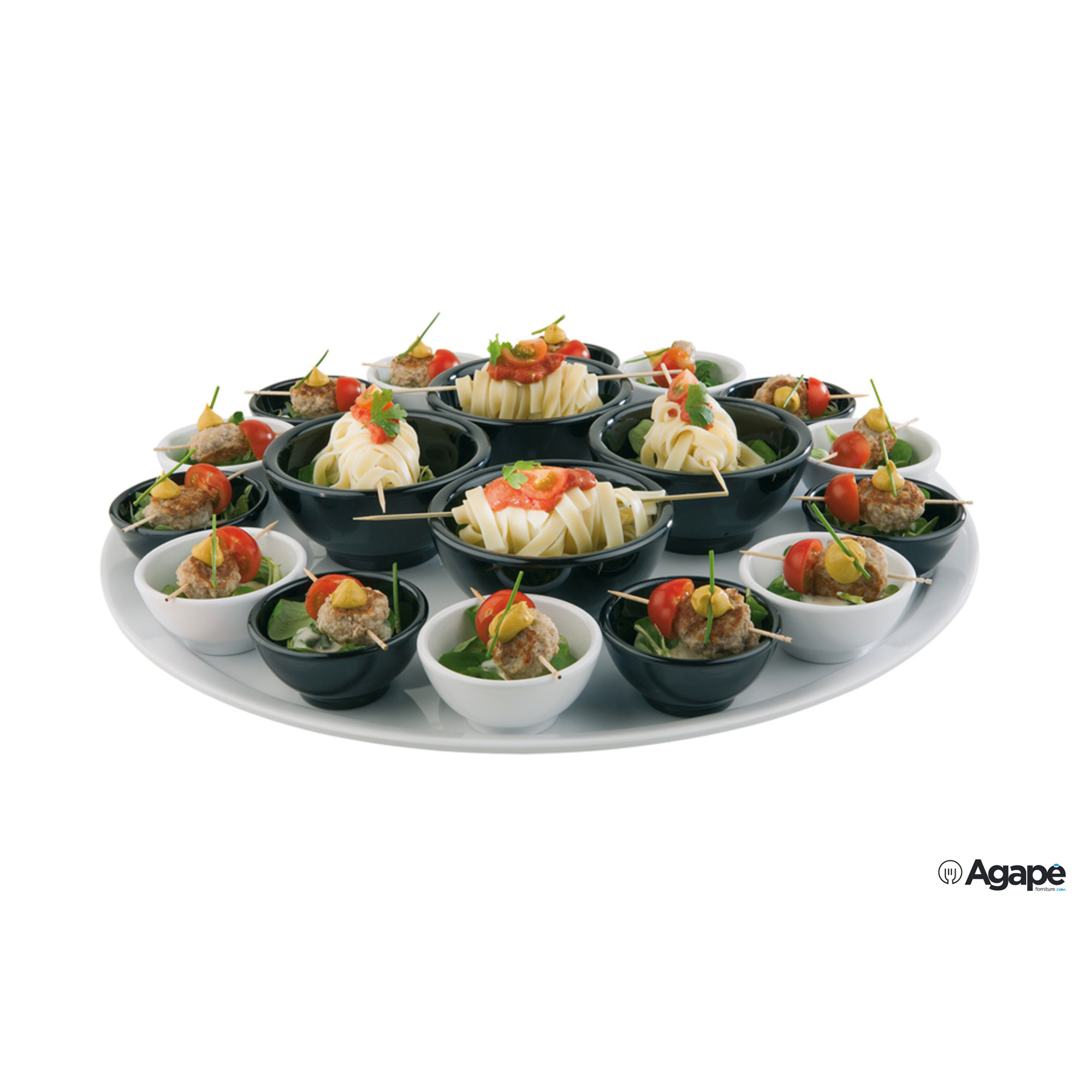 APS Frida Ciotola Melamina Effetto Legno 0,85L | Buffet e Tavola Professionale
