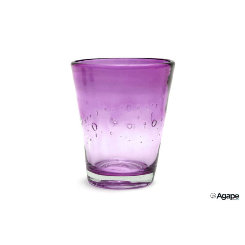 Rialto-Bicchiere Acqua Cl.35 Incamiciato Violetto T090105Cv