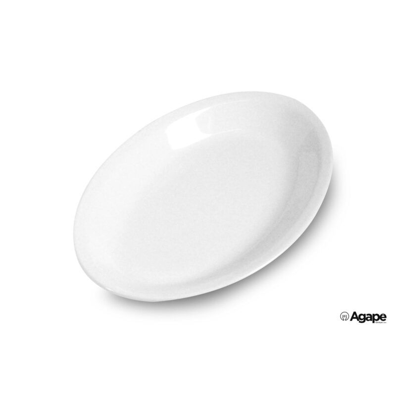 Roma Bianco - Piatto Ovale Cm 36