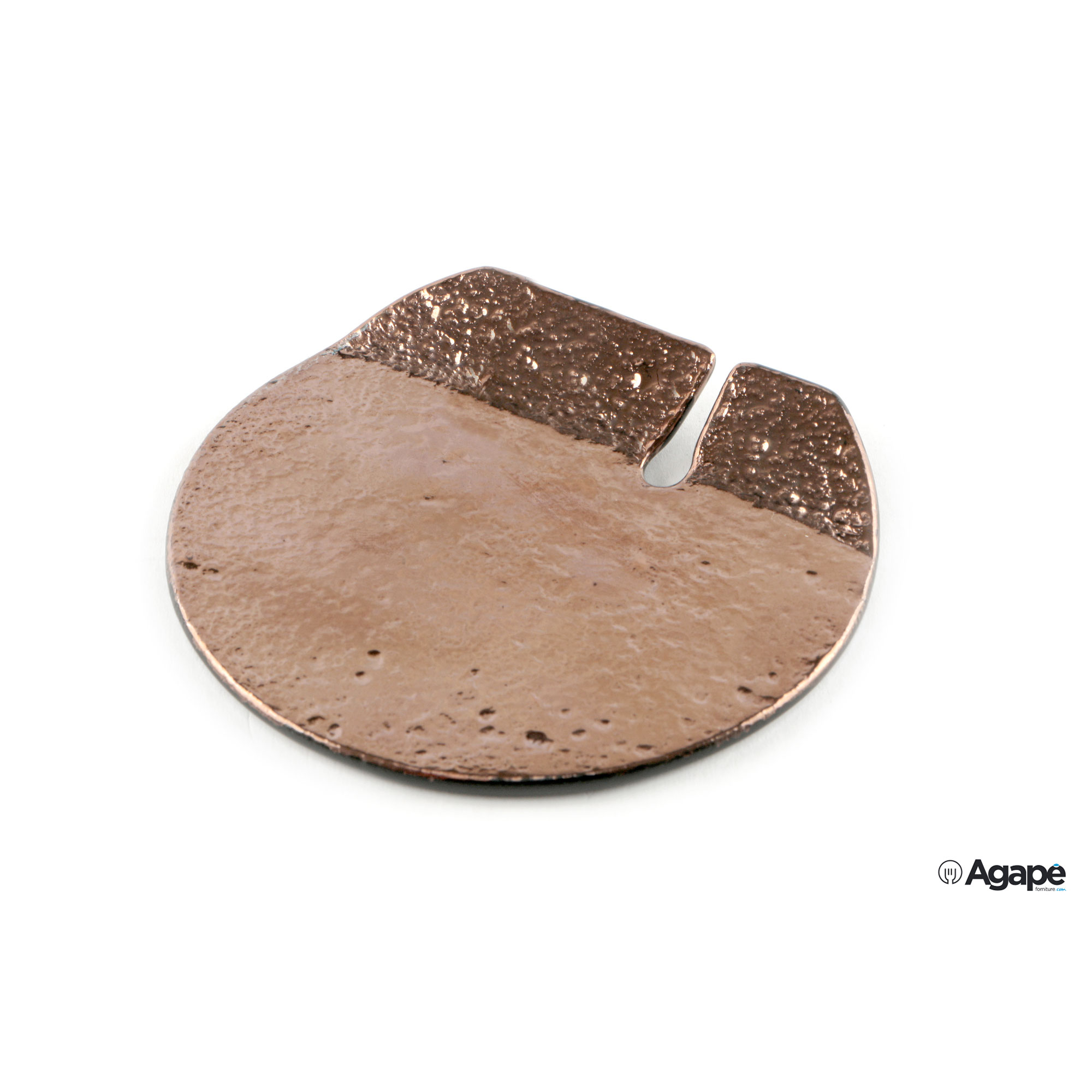 ROUND-POGGIAPOSATE-NERO-RAME-CM-10_22988_SJRG Round - Poggiaposate Nero-Rame Cm 10 - immagine 1