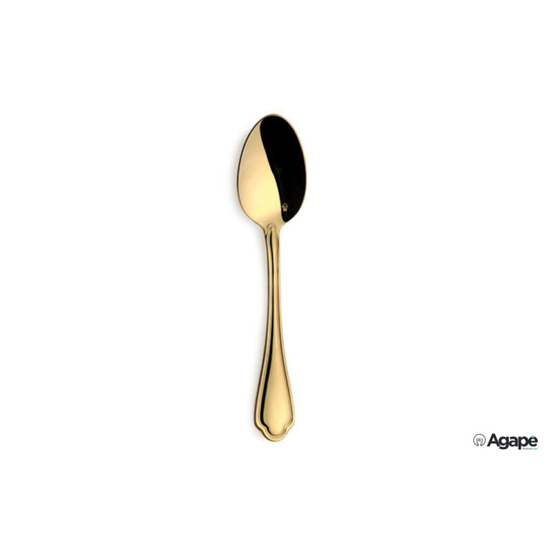 Sangiovese Gold-Cucchiaio Caffe Inox 3 Mm Cm. 14,2
