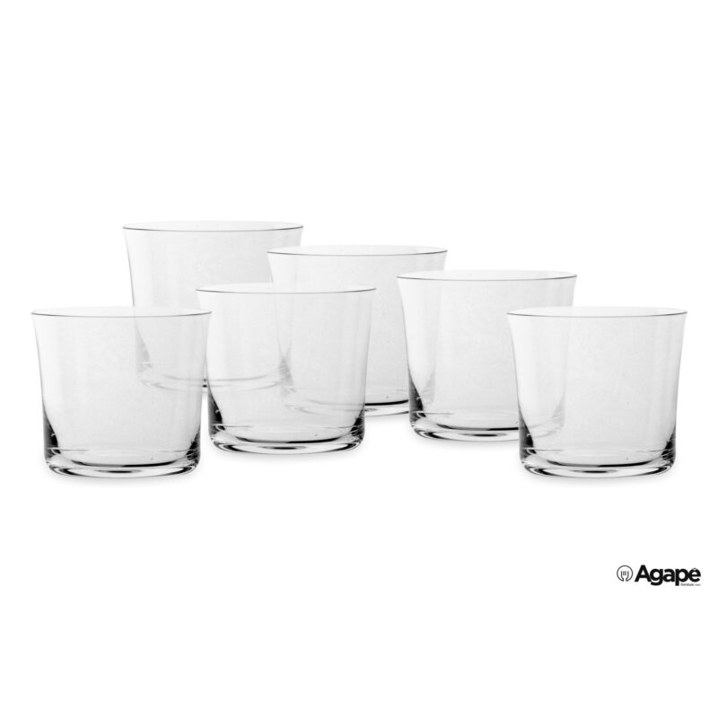 Savage-Confezione 6 Bicchieri Lowball Cl.29,5 Nude 64154