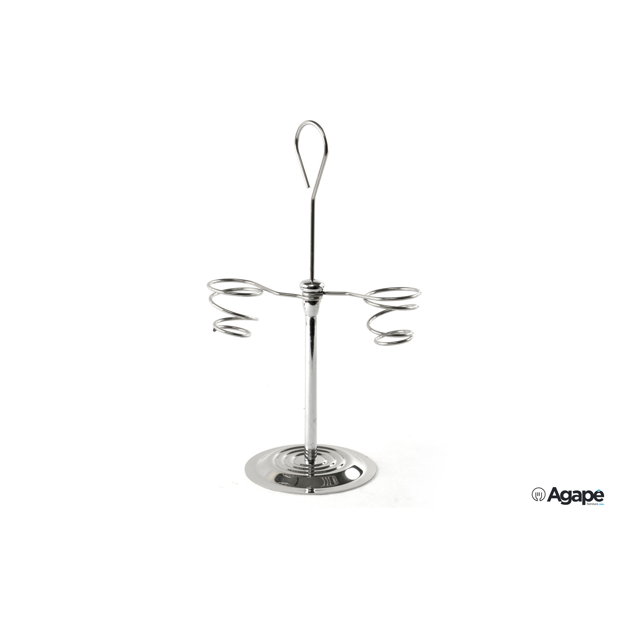 SERVICONO-INOX-2-SPIRALI-CM-23X17H-500-2_13770_PSRG Servicono Inox 2 Spirali Cm 23X17H 500-2 - immagine 1