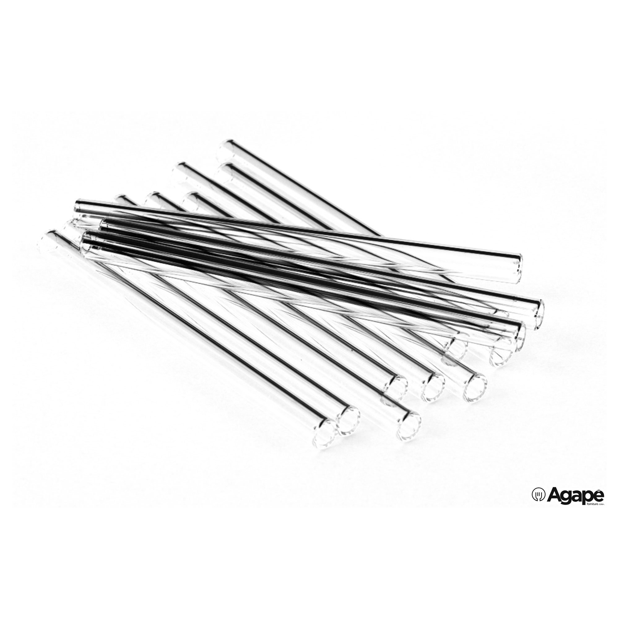 SET-12-CANNUC.VETRO-TRASP.-SCHOOT-15-CM-D.10-33850_9586_TFPG Set 12 Cannucce Vetro Trasparente Schoot 15 Cm D.10 33850 - immagine 1