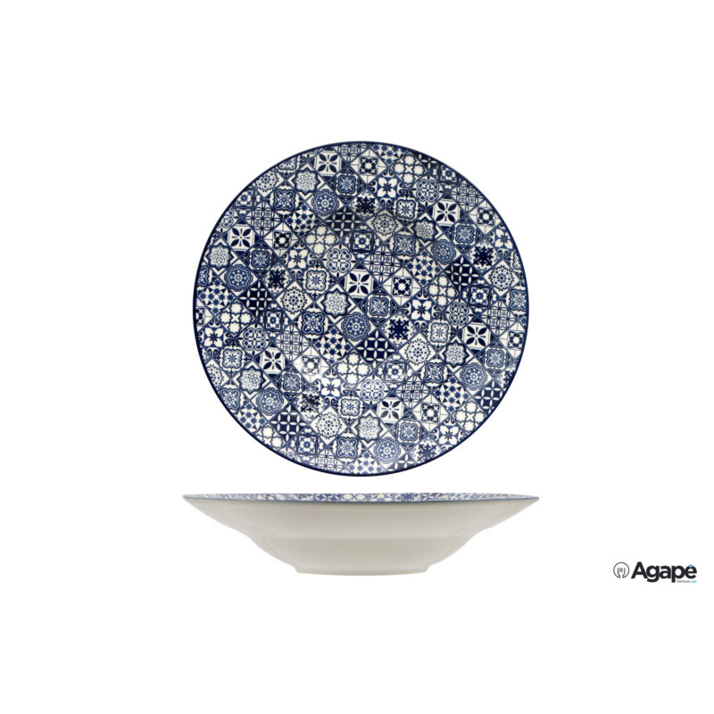 Sintra Blue-Piatto Pasta Cm.27,5 Rh40654-Js106D