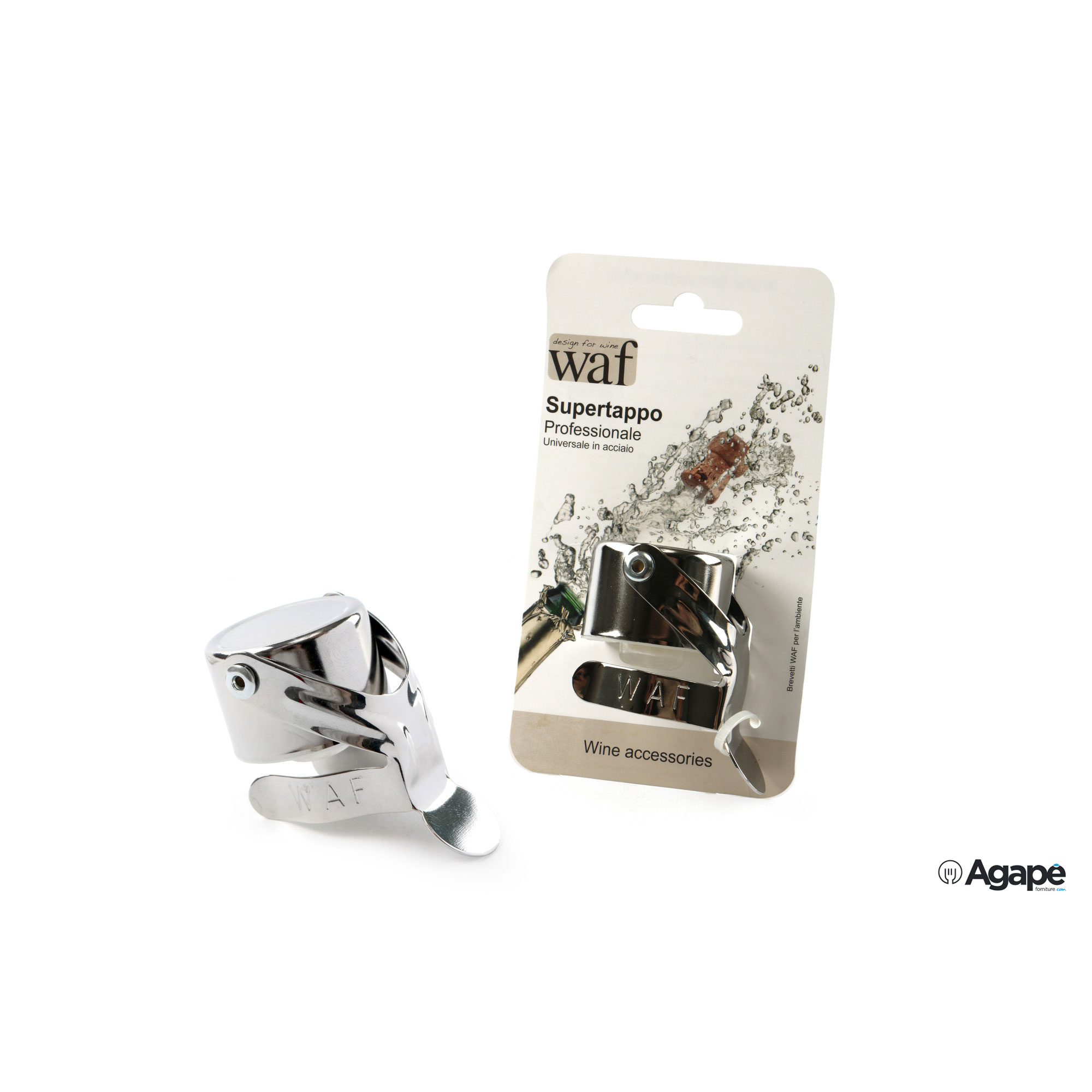 Tappo Stopper Cromato Inox 18.C In Blister - immagine 4
