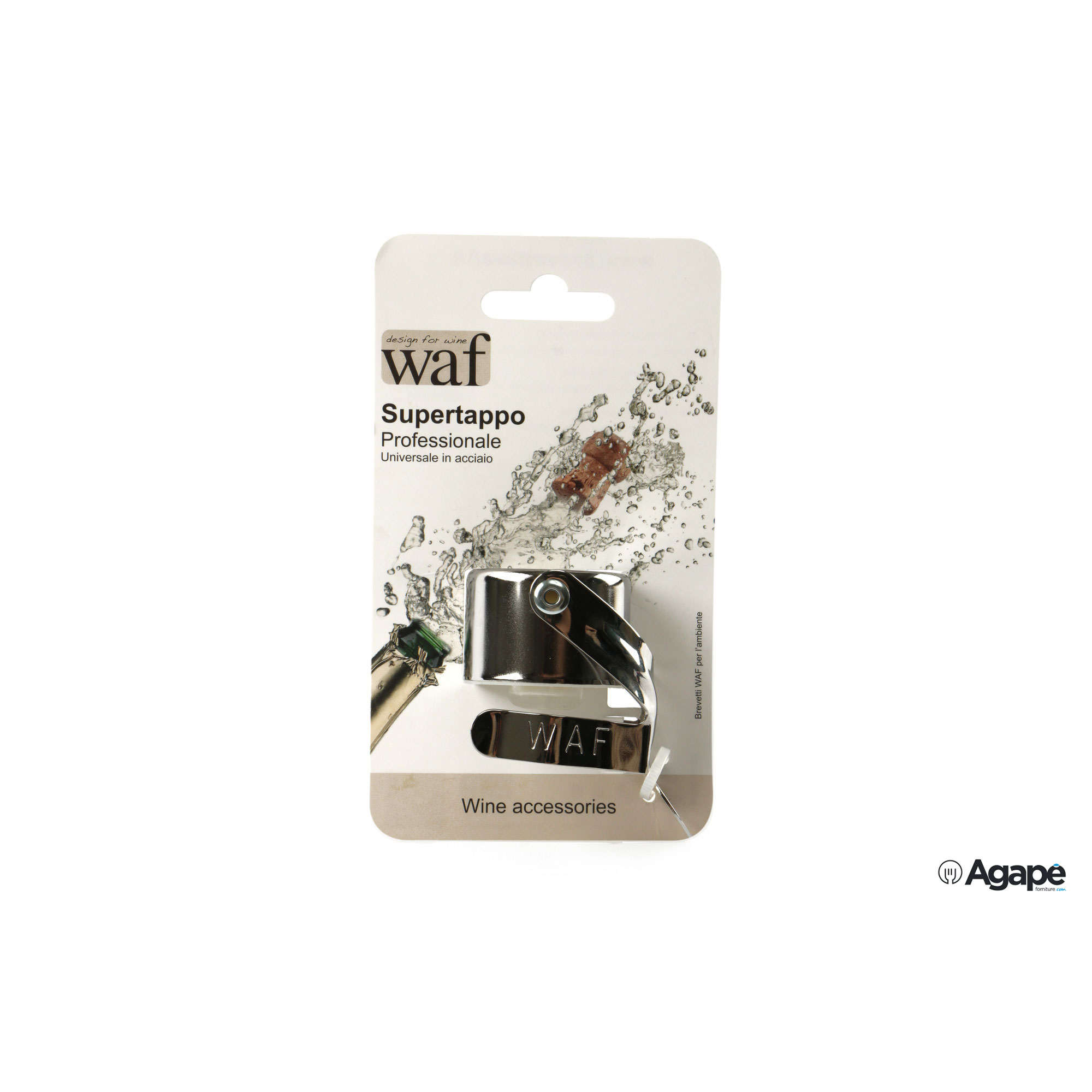Tappo Stopper Cromato Inox 18.C In Blister - immagine 5