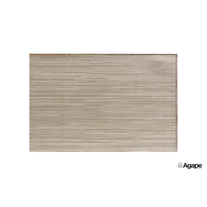 Tao-Tovaglietta Beige Cm.45X33 70Percento Pvc, 30Percento Poliestere 60505