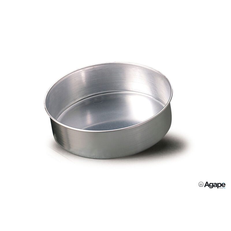 Tortiera Alluminio H.8- -8 Cm 24 Agne.