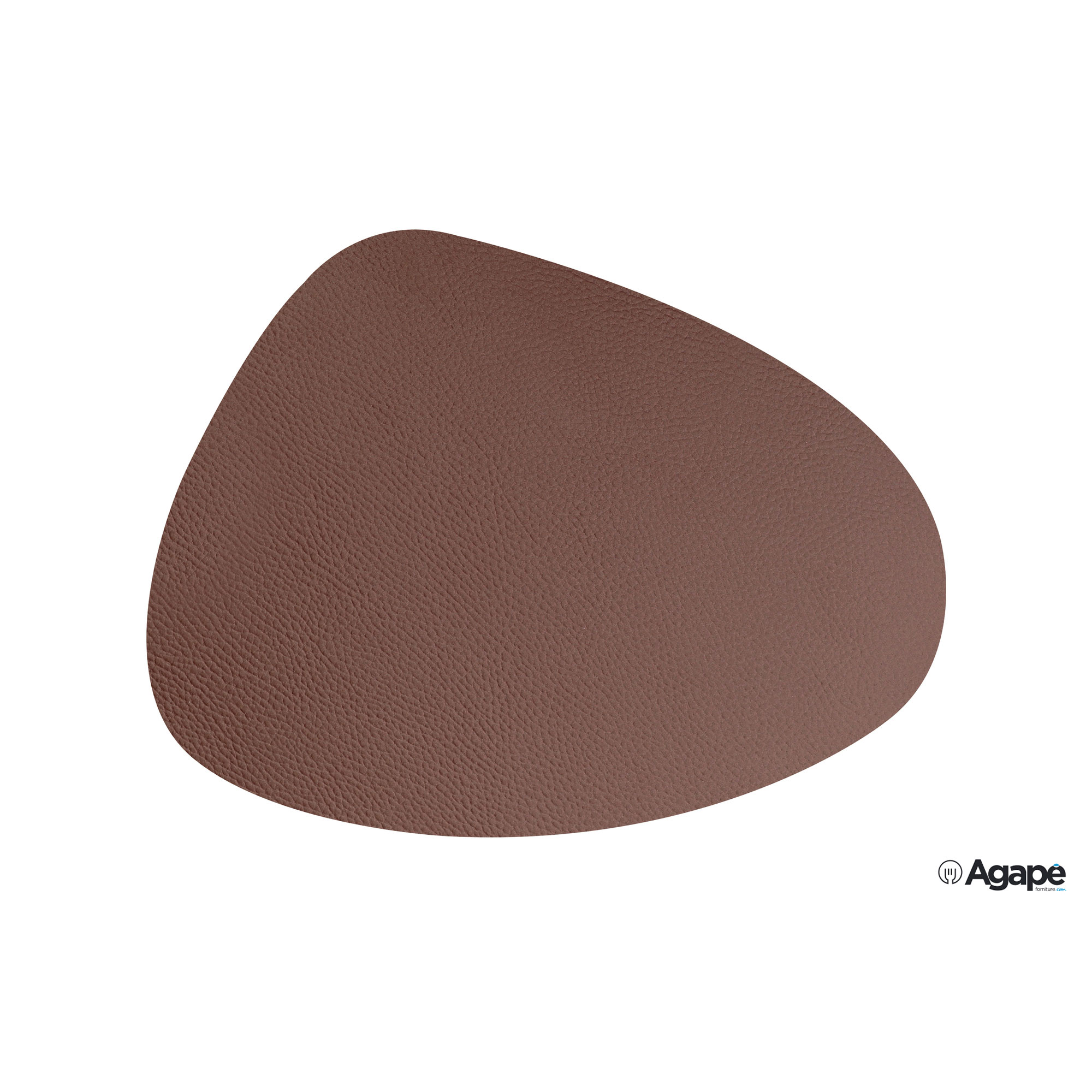 TOVAGLIETTA-ECOCUOIO-GOCCIA-43X33-TABACCO_23613_CYFG Tovaglietta In Ecocuoio Rigenerato Goccia Cm.43X33 Tabacco - immagine 1