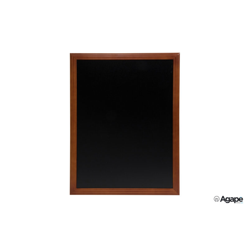 Universal - Lavagna Da Parete Rettangolare Cornice Mogano Cm 70X90 Wbu-M-70