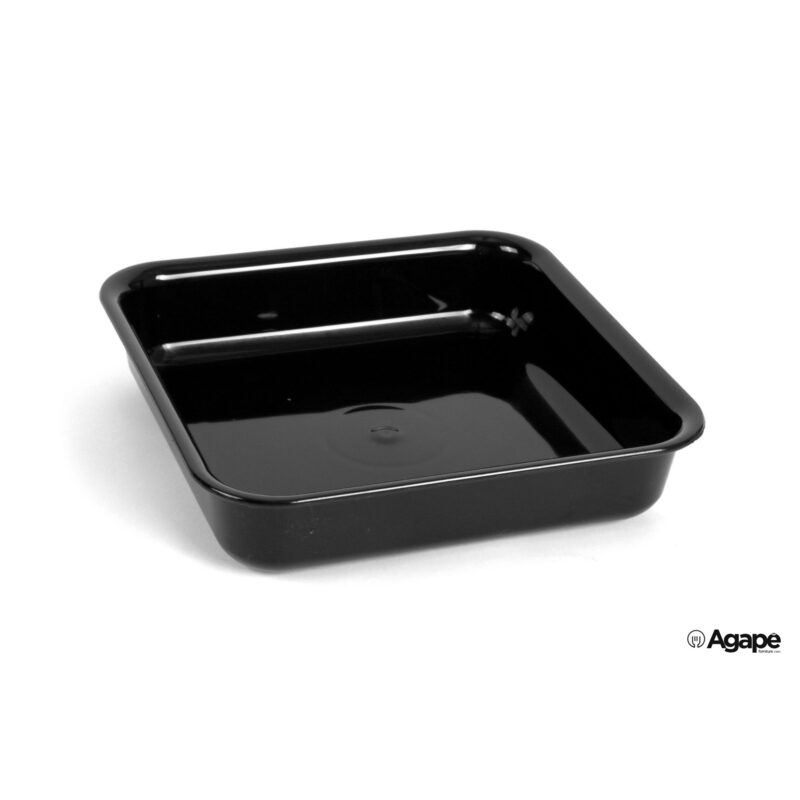 Vassoio Antiassorbente In Pmma Cm.22X22X5 Nero 128 A6-Ner