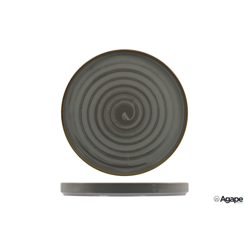 Vortex Grigio - Oslo Piatto Nordic Cm 28