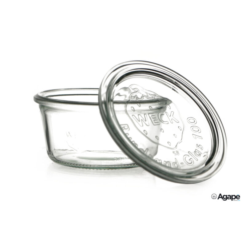 Weck H Cil - Vasetto Ml.290 Con Coperchio Mm100 740-569 10624