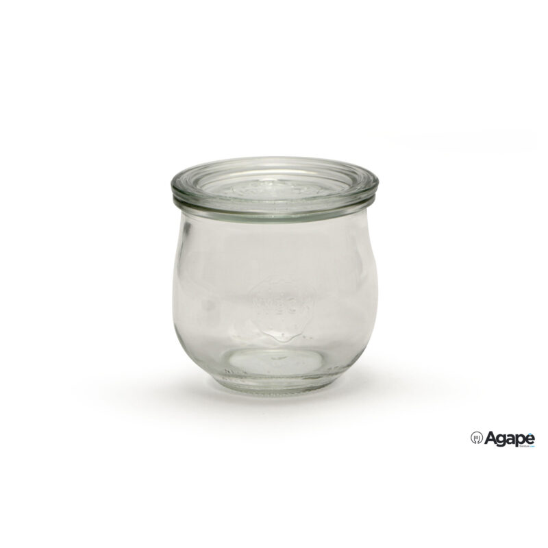 Weck Tulip-Confezione 6 Vasetti Ml.370 Coperchio 80 746-19673