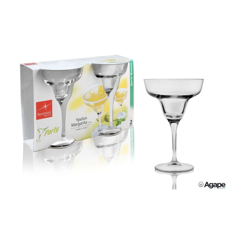 Ypsilon Margarita-Confezione.2 Calici Copp.Cl.33