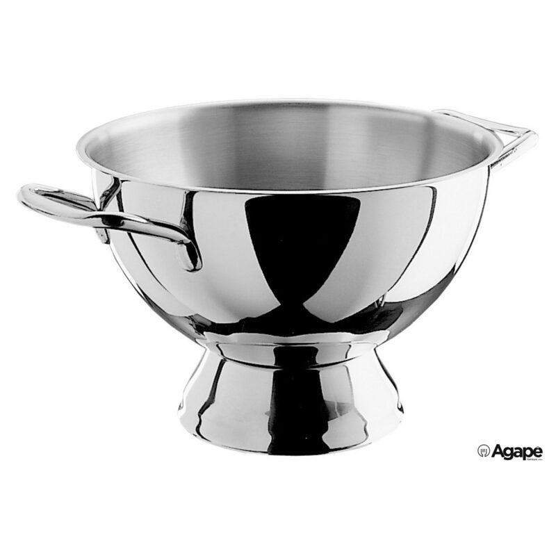 Zuppiera Inox Con Maniglie Cm24